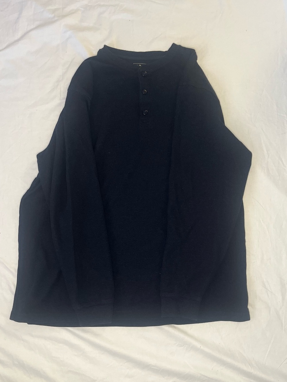 L.L. Bean Navy Blue Crewneck Sweatshirt  Size XXL with Logo Print